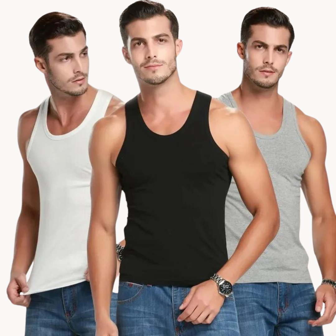 Marteen | Stijlvolle katoenen tanktop